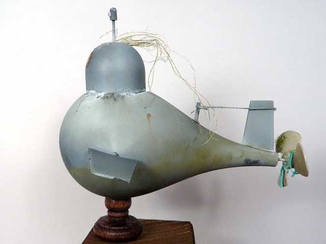 Яйцеподлодка на велоприводе