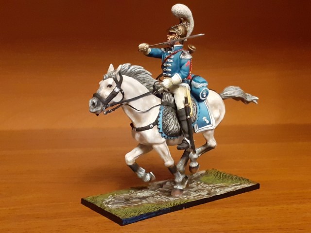 Трубач Французских карабинеров в бою.1812 г.