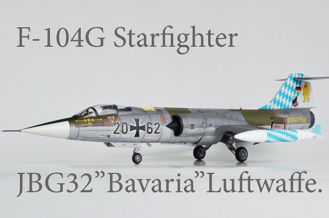 F-104G STARFIGHTER    "Bavaria" Luftwaffe.