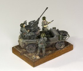 Schwimmwagen с зенитным орудием Flak-38