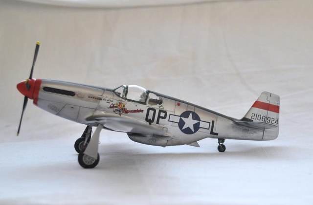 Mustang P-51 C  пилот Kid Hoffer