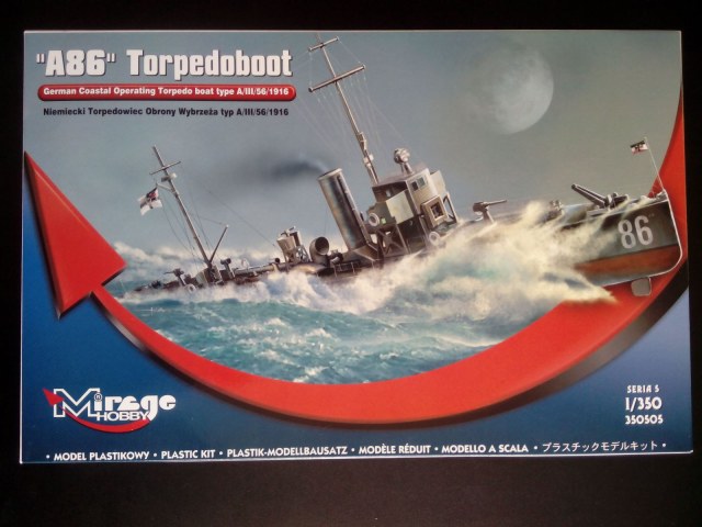 A 86 torpedoboot + набор травления от North Star Models