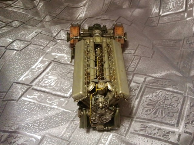 Двигатель В-2-34 танка Т-34-85 образца 1949 года