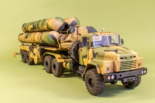 Пусковая установка 5П85Т из состава ЗРК С-300ПМ