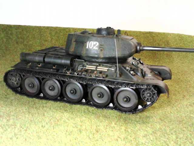 Т-34/85 с Д-5Т дубль 2