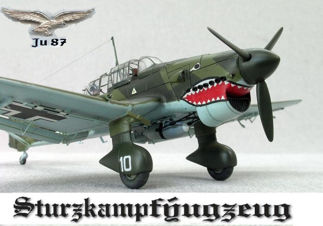 Ju-87 B-1 - Зубастая Штука