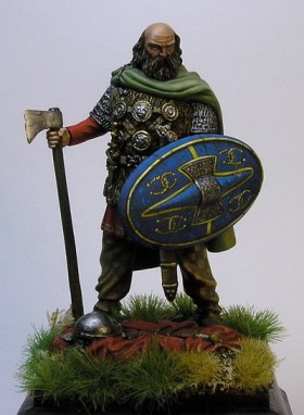 Briton warrior, 1st century A. C. 54 mm.