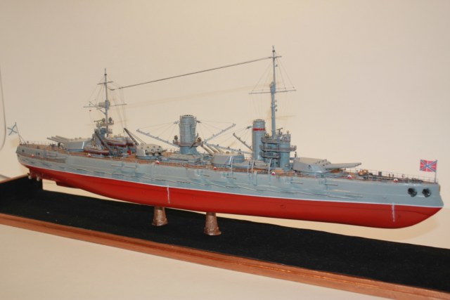 Линкор "Петропавловск" Императорского флота России 1:300