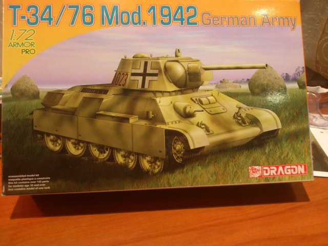 Т-34/76 Моd.1942 German Army 1/72