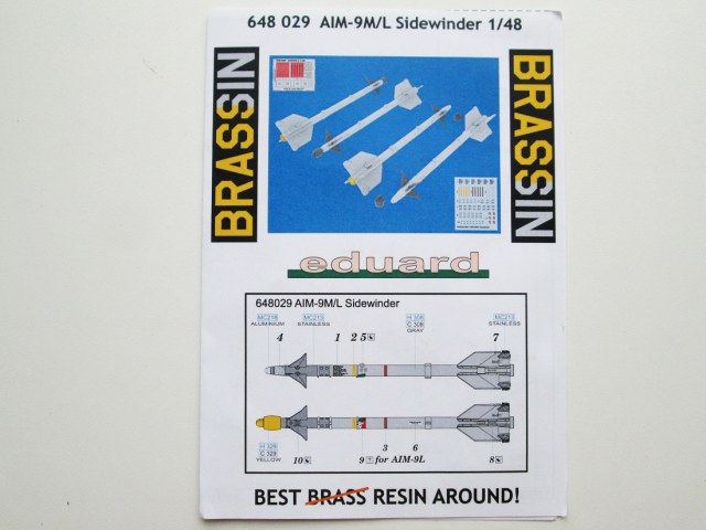 AIM-9 M/L Sidewinder    1/48