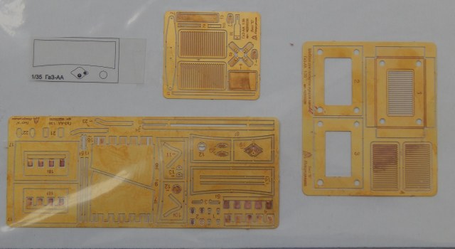 Фототравление на ГАЗ-АА, -ААА, -ММ