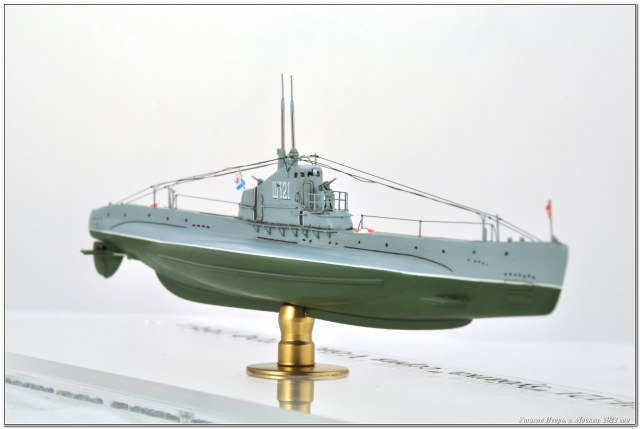 Дизельная ПЛ Щ-121 "Зубатка" серия Vбис-2, ТОФ, 1936 г.