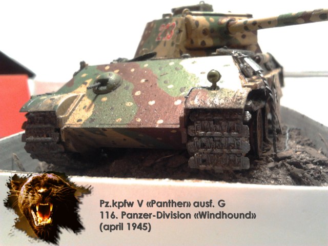 Pz.kpfw. V "Panther" ausf. G - (Revell 1/72)