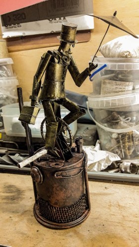 Механический велосипедист