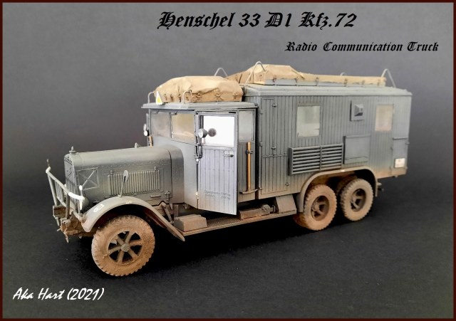 Henschel 33 D1 Kfz.72 Radio Communication Truck