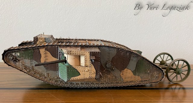 Британский тяжелый танк Mark I, Male