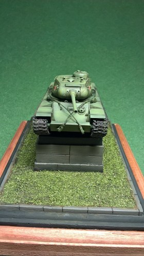 Прототип танка КВ-85 «Объект 239», Памятник в Автово,г. Санкт Петербург