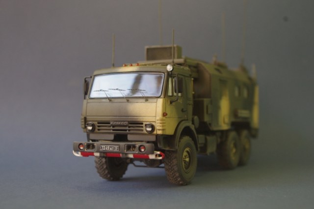 Командно- штабная машина Р-142 НСА на базе а/м КамАЗ 53501