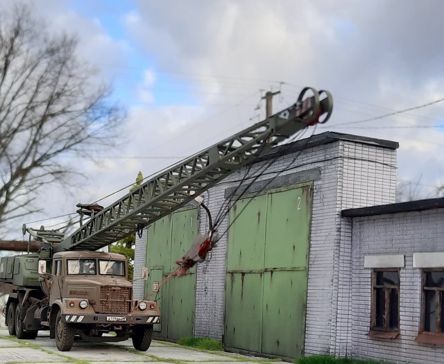 Краз 257 автокран