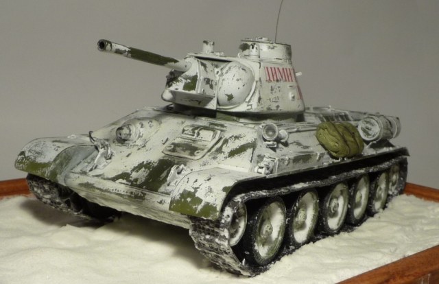 ОТ-34-76 ,танковая колонна "Димитрий Донской"