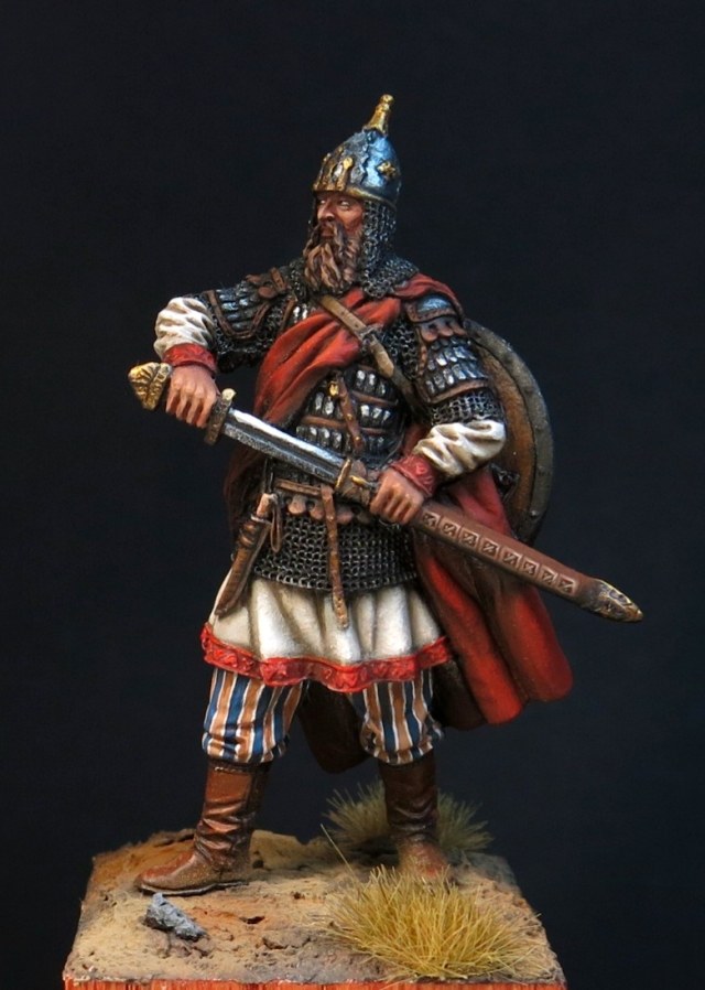 Добрыня, воевода князя Владимира, креститель Новгорода.