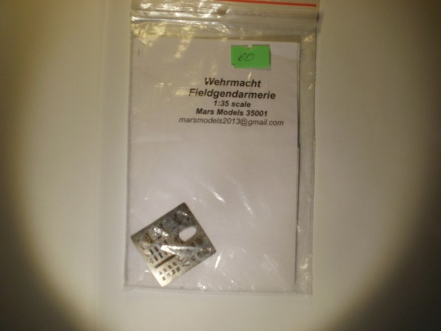 Wehrmacht Fieldgendarmerie Mars Models 35001
