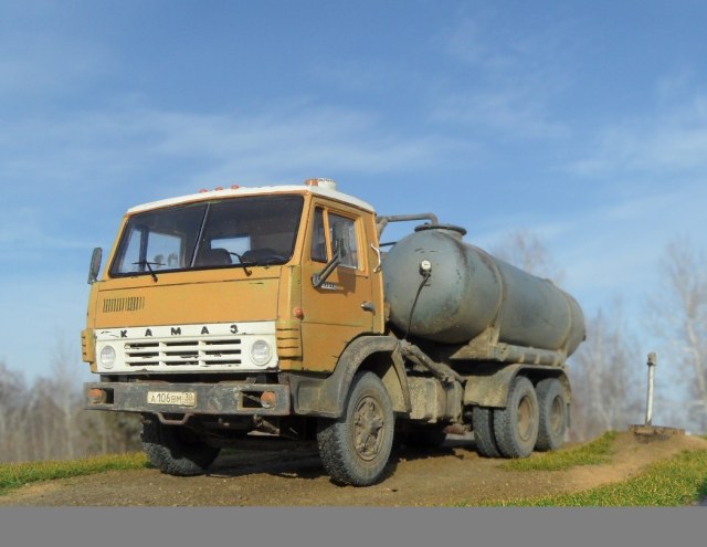 Вакуумная машина КО-505 ( Камаз 53213)