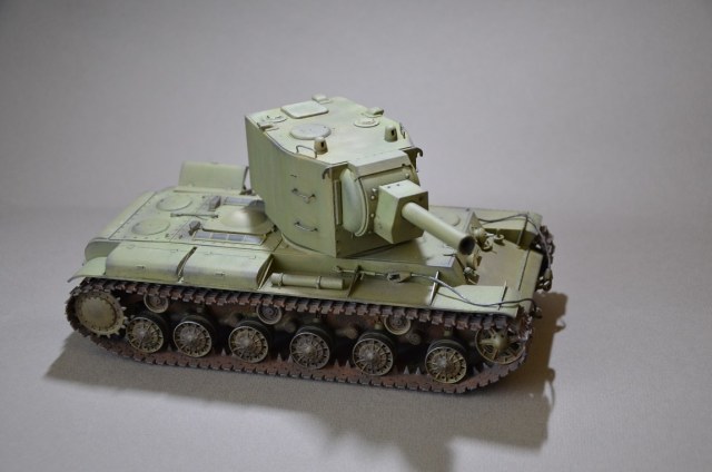 Soviet heavy tank KV-2