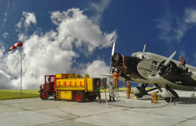 Немецкий аэродром 1930-х годов