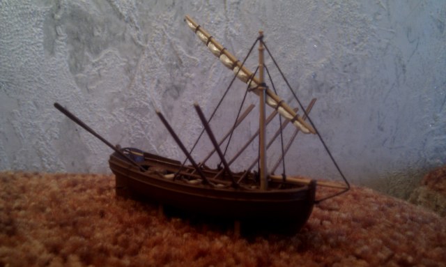 Шлюпка №2 (Звезда, Средневековая шлюпка, 9033)