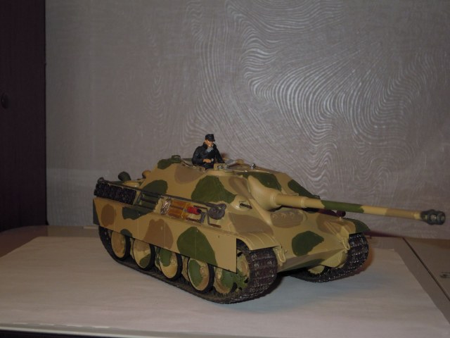 German Tank Destroyer Jagdpanther Немецкое самоходное 80мм противотанковое орудие, конец 1944г