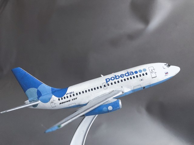Boeing 737-100 Pobeda airlines VP-BPJ