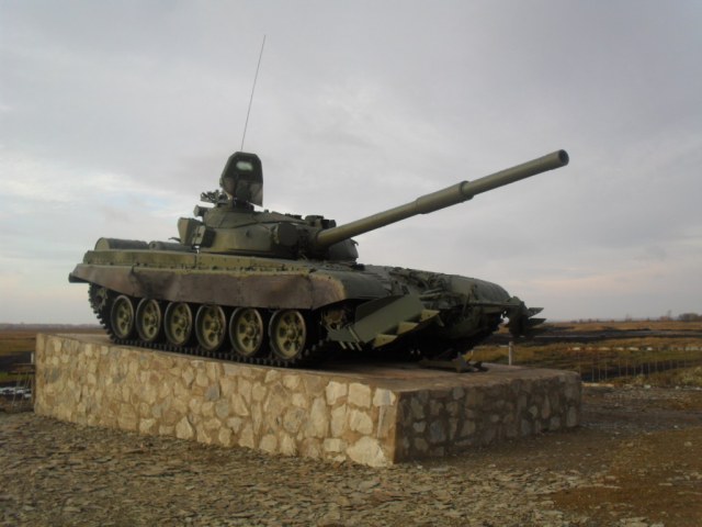 Т-72 армейский полигон г. Юрга