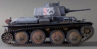 German Panzer Kpfw.38(t).