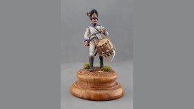 Барабанщик гренадерской роты полка линейной пехоты. Австрия, 1805-14 гг.