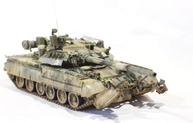 Т-80У (объект 219АС) с КМТ-6