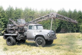Автокран К-46 на базе ЗИЛ-130