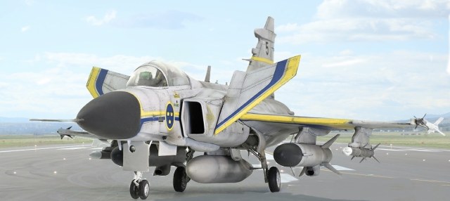 Saab JAS 39 Gripen.
