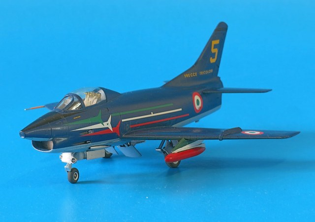 Итальянский истребитель G.91R Frecce Tricolori