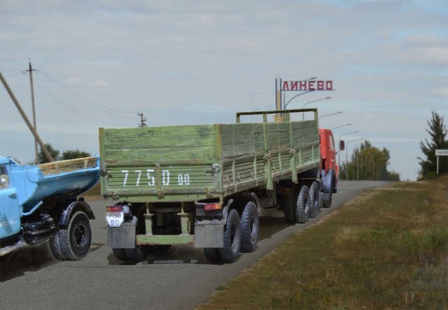 Камаз-5410,прицеп Одаз-9370