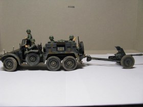 Tamiya 1:35 Krupp Protze 1ton(6х4) Kfz.69 whith 3.7 cm Pak