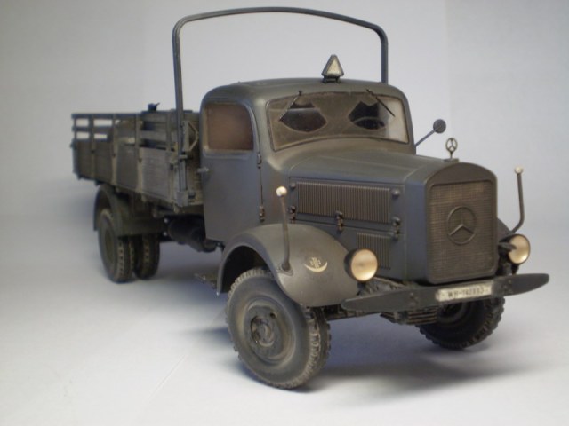 Немецкий тяжелый грузовик L4500A