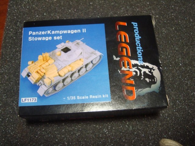 PanzerKampwagen II Stowage set