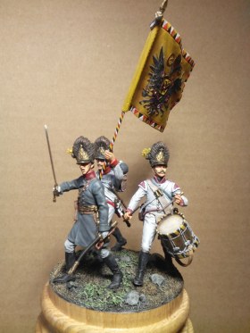 Австровенгерская пехота в атаке