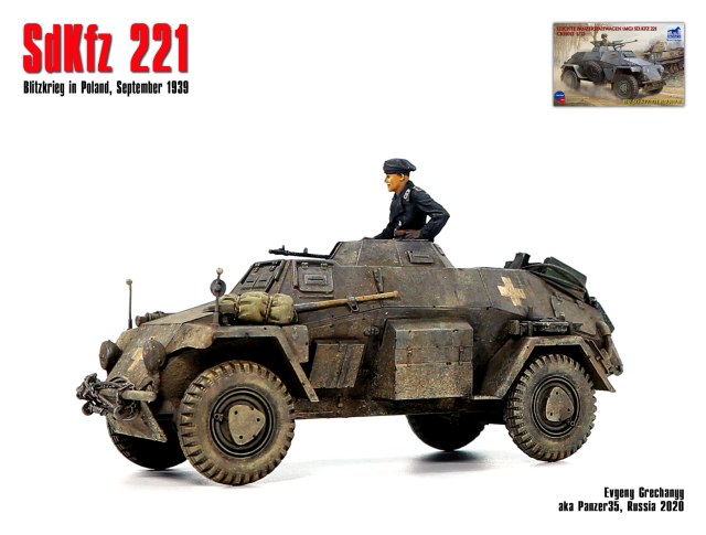 SdKfz 221, Польша, сентябрь 1939 г.