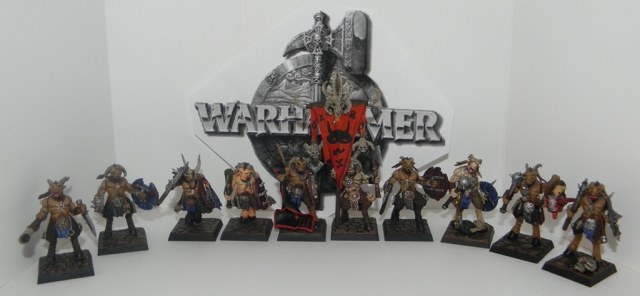 Стадо горов-зверолюдей (Beastmen Gor Herd)