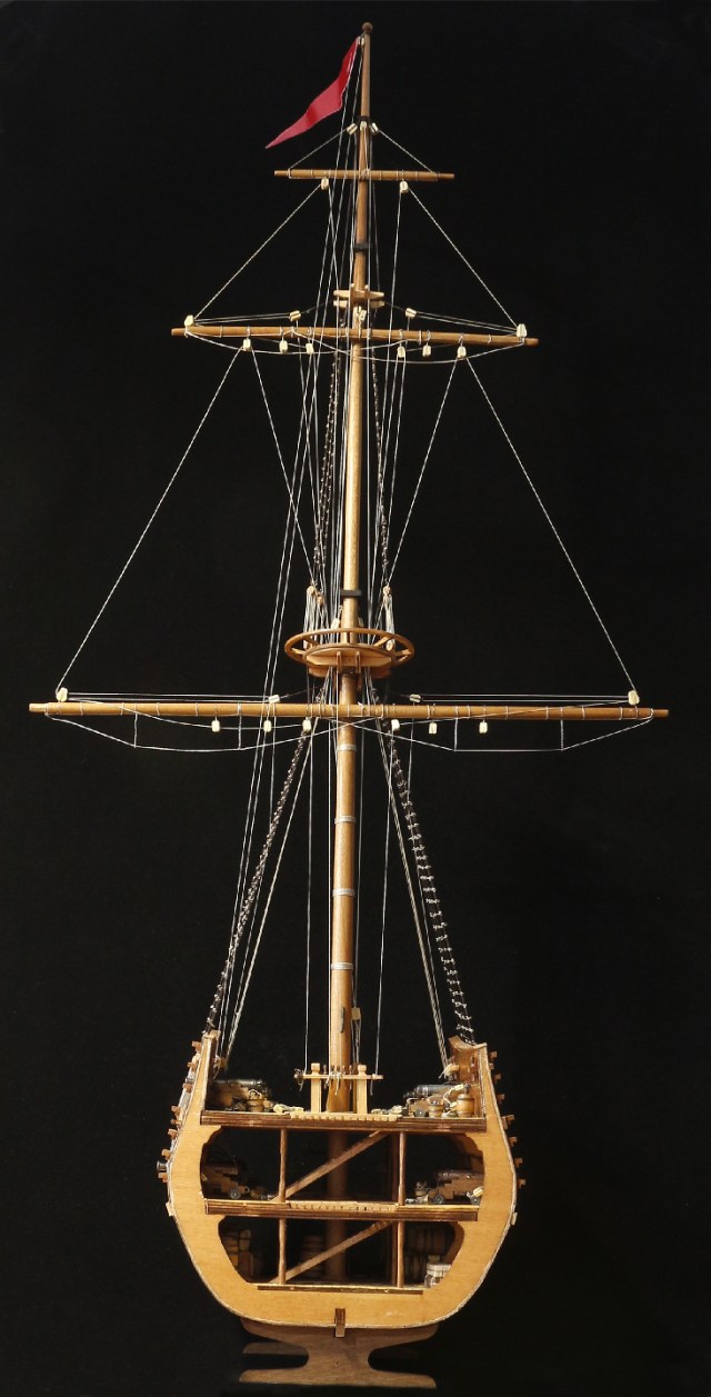 Разрез галеона "San Giovanni Battista"