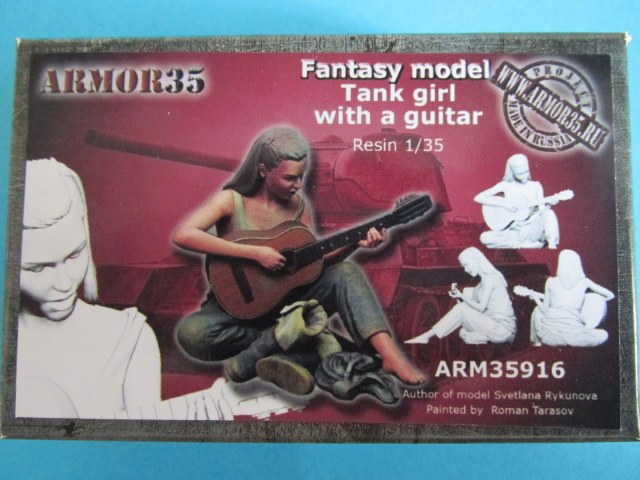 Tank girl with a guitar. Девушка с гитарой (Пин – ап по Советски/Российски)