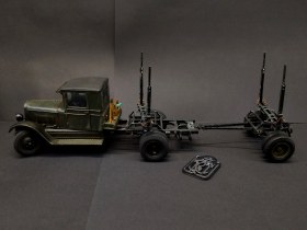 ЗиС-5 с роспуском для длиномерных грузов ПО-3