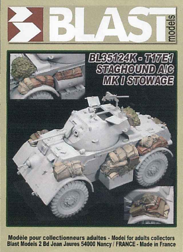 T17E1 Staghound A/C Mk I Stowage (арт. BL35124K)
